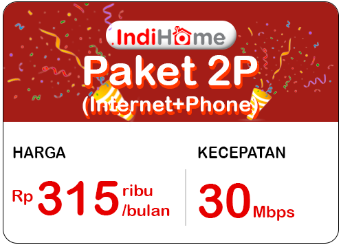 Paket 2P Internet + Phone
