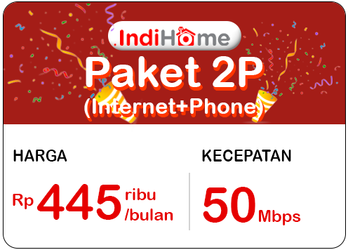 Paket 2P Internet + Phone