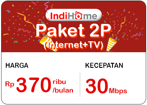 Paket 2P Internet + TV