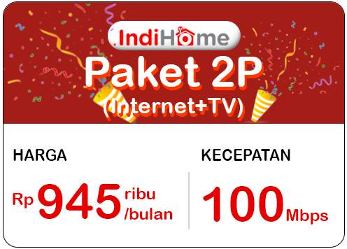 Paket 2P Internet + TV